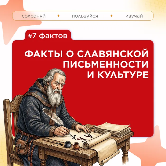 Факты о славянской письменности и культуре
