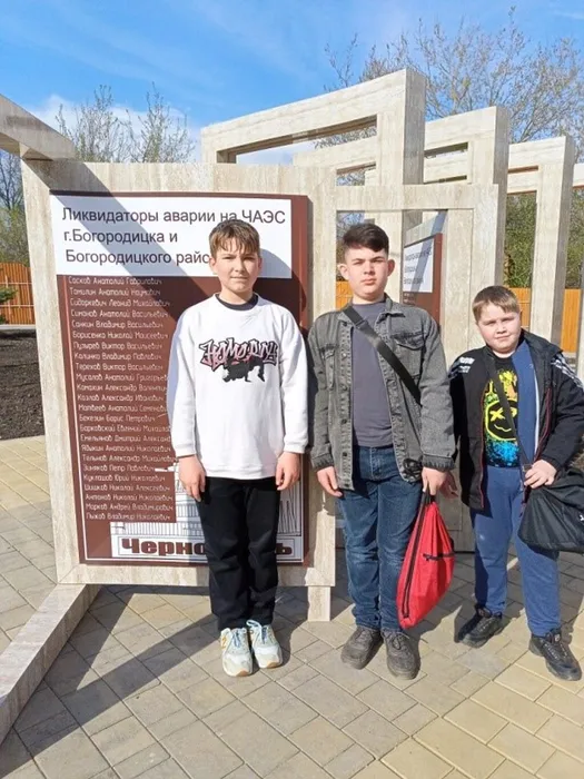 Экскурсия в сквер ликвидаторов аварии на ЧАЭС 1