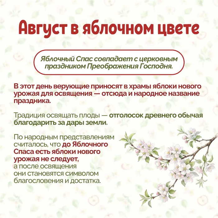 Яблочный спас без вз 1