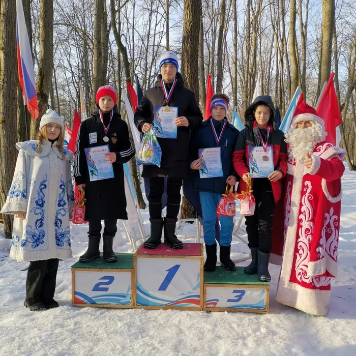 Новогодняя лыжная гонка, г. Ефремов