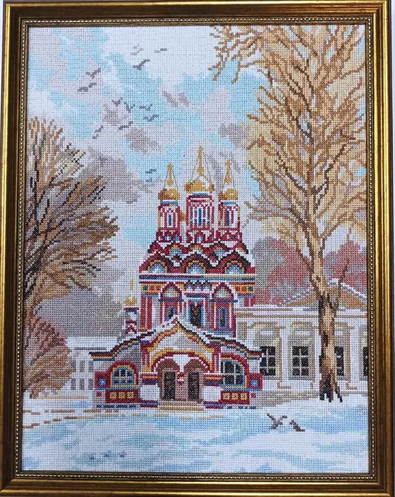 Исакова Елена Юрьевна взр. ДПИ «Москва. Церковь Троицы на Берсеневе»