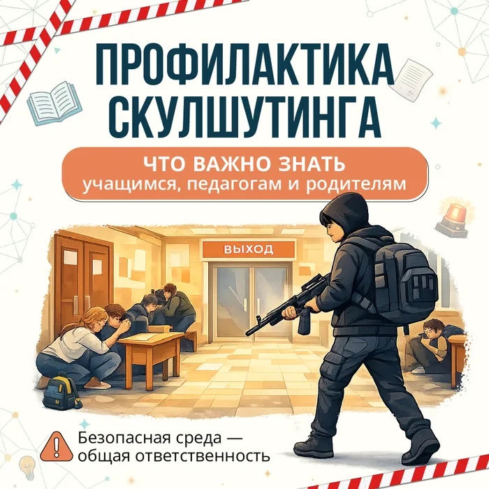 Скулшутинг: рекомендации для родителей и педагогов