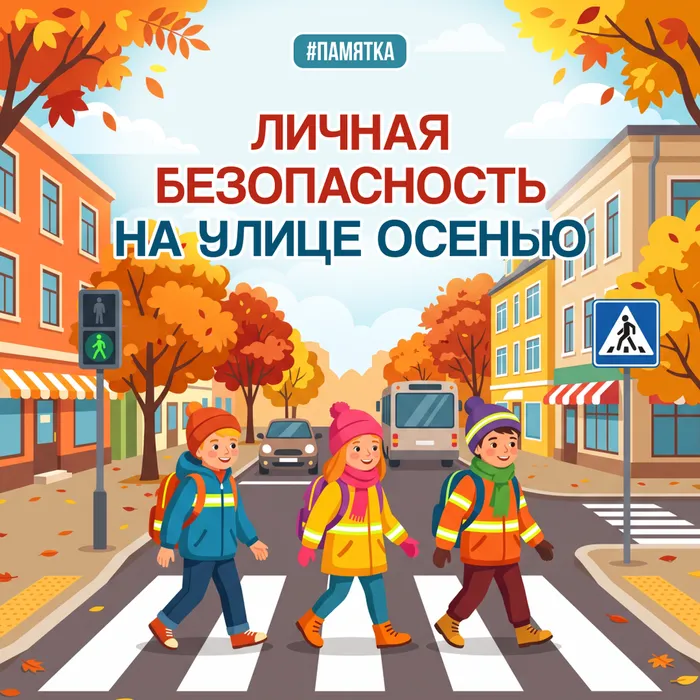 Осенняя безопасность: памятка для детей и родителей!